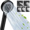 Shower Head, 5 Settings High Pressure Shower Head with Handheld, Water Saving, Anti-Leak and Adjustable