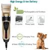 GiniHomer Dog Clippers, Cordless Dog Grooming Kit, Professional Quiet Electric Pets Hair Trimmers