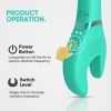 G-Spot Vibrator, Wrench Vibrator with Powerful and Quiet Vibration Speed and Mode for Pleasure Sex Toys for Woman, Green