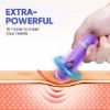 Thrusting Vibrator Wand, Mini Bullet Vibrator, G Spot Vibrator for Women, Adult Toys with 10 Vibration Modes, Purple
