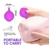 2 in 1 Vibrator, Rechargeable Vibrator, Sex Toys for Women, Adult Toys with 5 Vibration Levels, Purple
