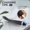 Thrusting Vibrator Wand, Bullet Vibrator, G Spot Vibrator for Women, Sex Toys for Women, Adult Toys with 10 Vibration Modes, Black