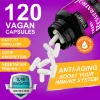 Picture of VIVALIFER Resveratrol 500mg, 2 Pack Promotes Anti-Aging and Promotes Immune, Cardiovascular Support and Joint Support, Total 240 Capsules